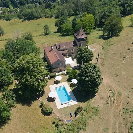 Le Bloy, Familiehuis Met Prive Zwembad *